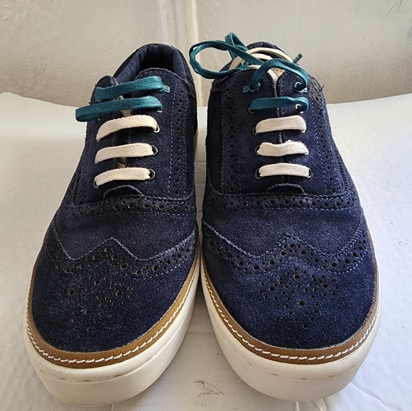 Ted Baker men's blue seede shoes. - Picture 8 of 8